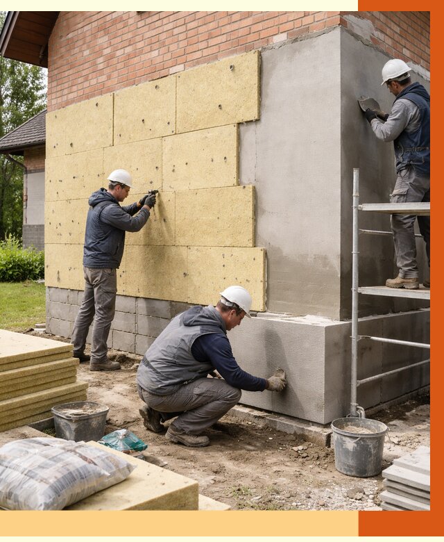 Утепление частного дома в Серове под ключ от 7652 руб/м2 — недорого | ТепломастерСрв