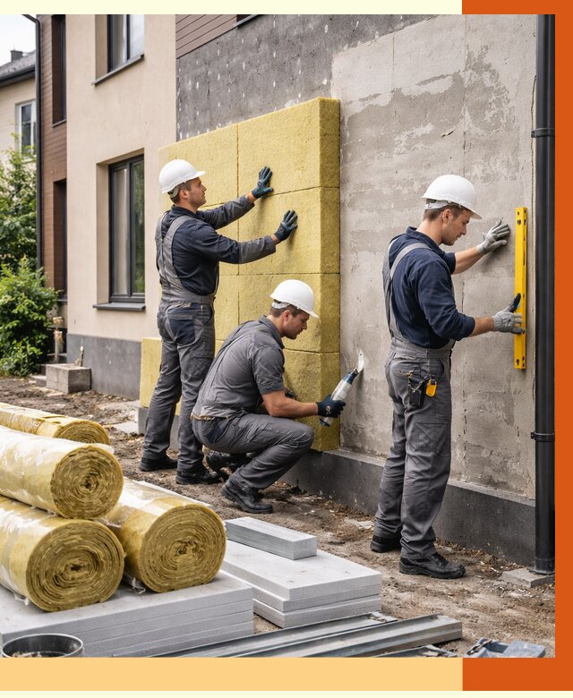 Утепление таунхауса в Серове от 7345 руб/м2 — комплекс под ключ | ТепломастерСрв