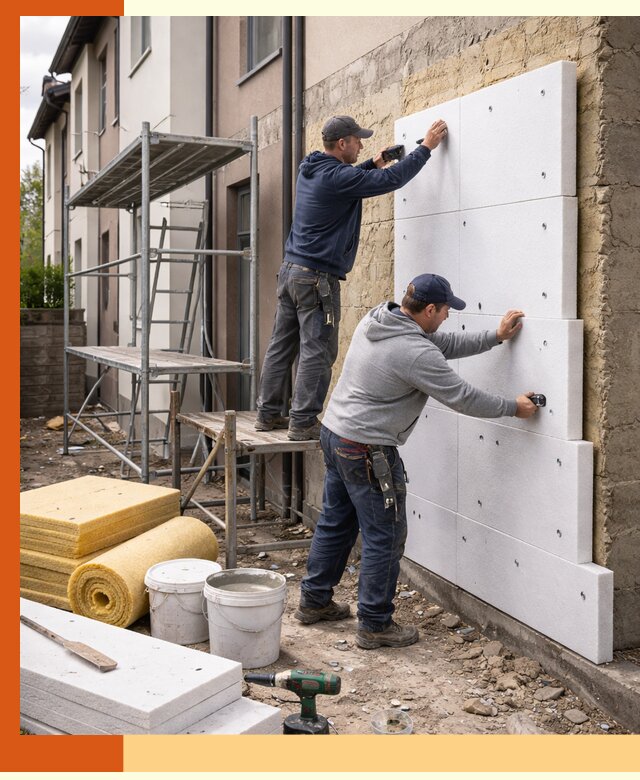 Утепление таунхауса с гарантией комфорта в Серове