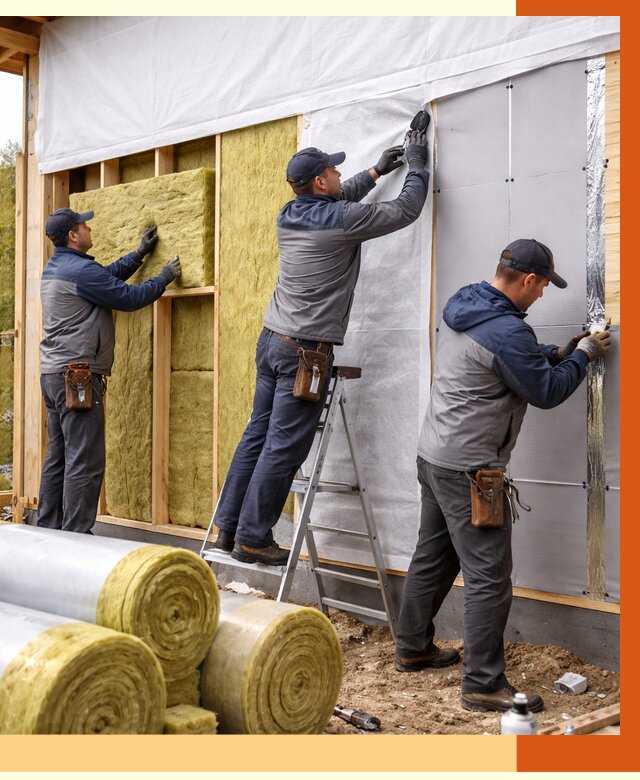 Утепление каркасного дома в Серове от 4285 руб./м2 — профессионально | ТепломастерСрв