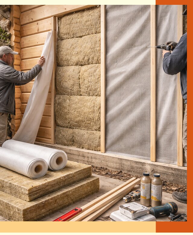 Утепление дома из минибруса в Серове от 4591 руб/м2 — заказать профессионально | ТепломастерСрв