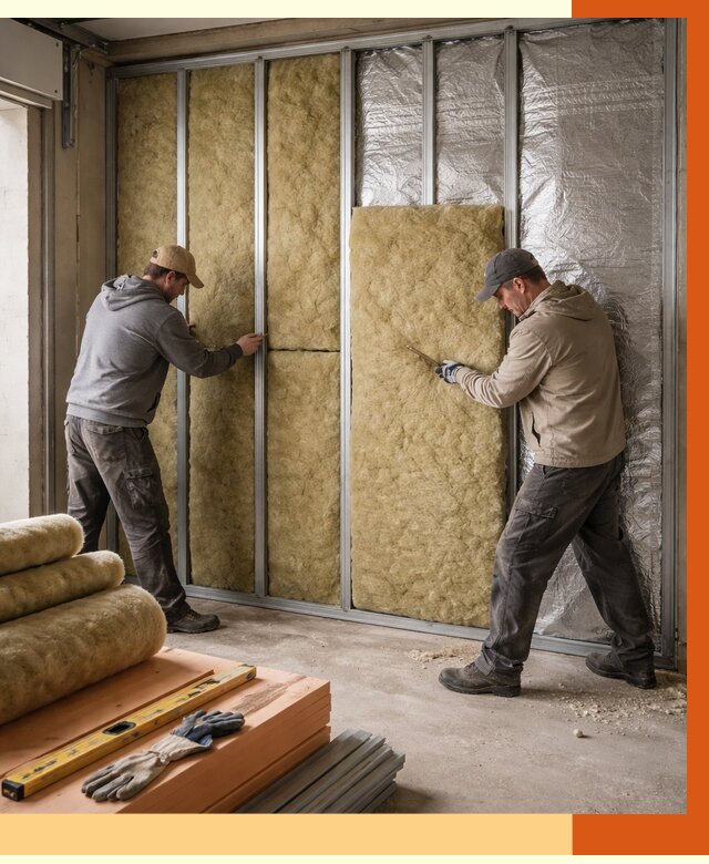 Утепление гаража изнутри в Серове от 7652 руб/м2 — работы и цена | ТепломастерСрв