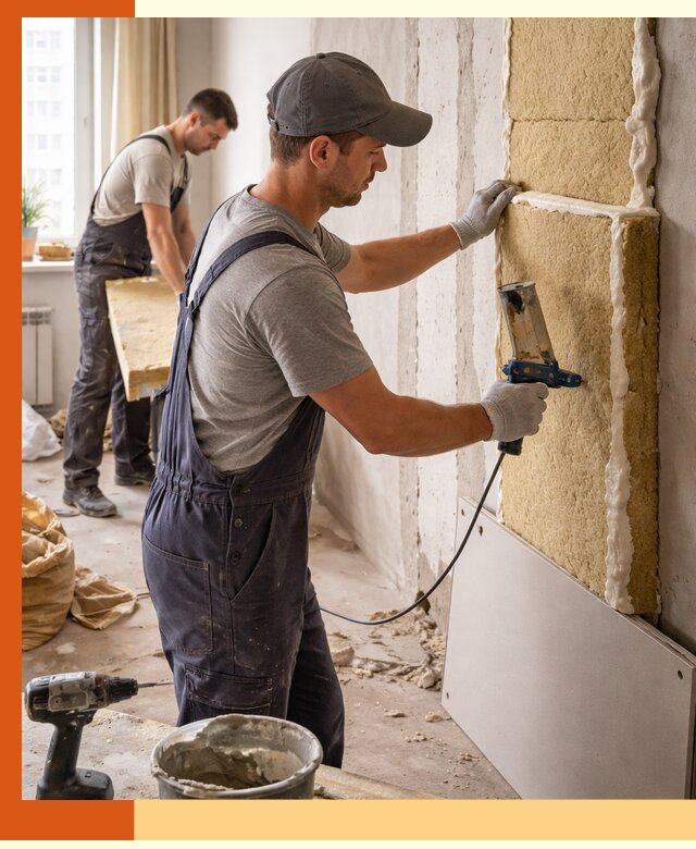 Утепление стен изнутри в Серове — качественно и эффективно