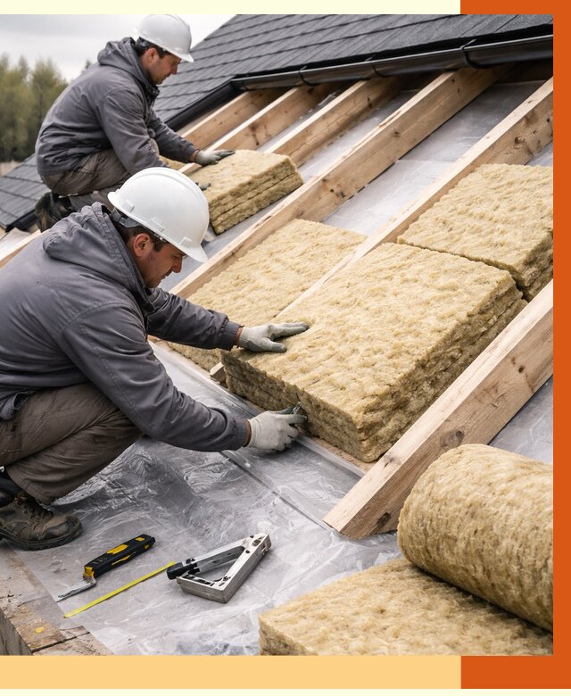 Утепление крыши в Серове от 1887 руб./м2 — комплексное утепление кровли | ТепломастерСрв