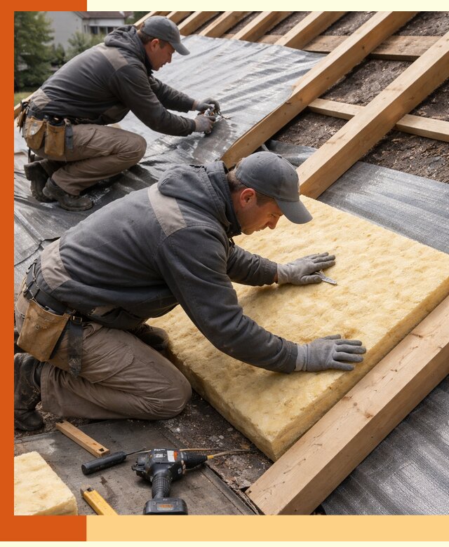 Профессиональное утепление крыши в Серове качественно и надежно