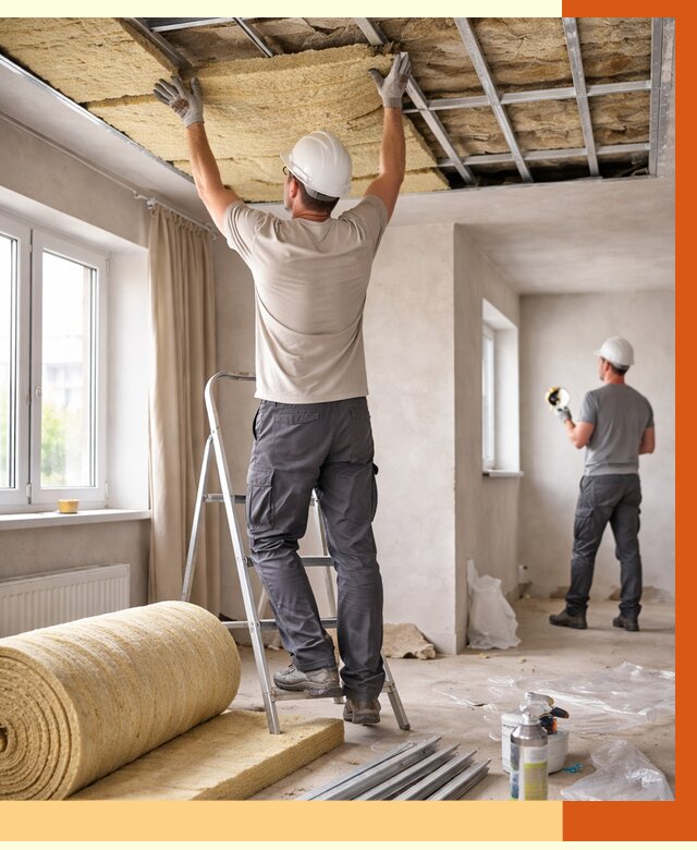 Утепление потолка в частном доме в Серове от 969 руб./м² — работы под ключ | ТепломастерСрв