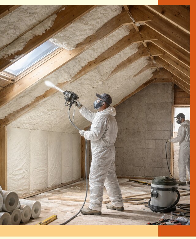 Утепление мансарды ППУ в Серове от 2806 руб./м² — заказать под ключ | ТепломастерСрв