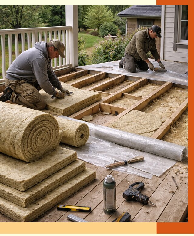 Утепление террасы в Серове от 4285 руб./м2 — утеплить террасу под ключ | ТепломастерСрв