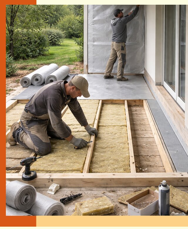 Утепление террасы в Серове — тепло и защита круглогодично