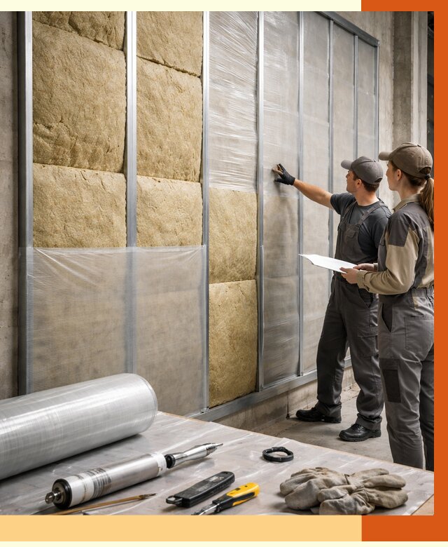 Утепление склада химсырья в Серове от 4591 руб. под ключ | ТепломастерСрв