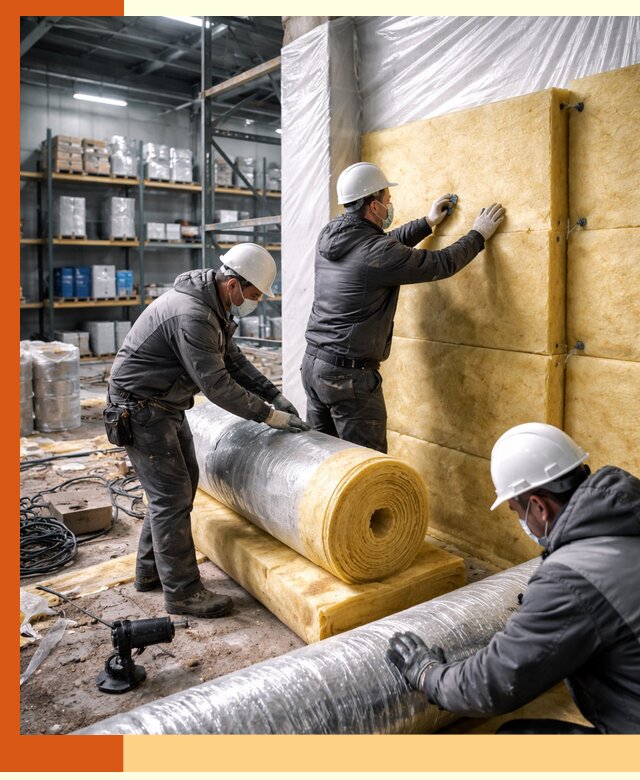 Утепление склада химсырья в Серове: безопасная и эффективная изоляция