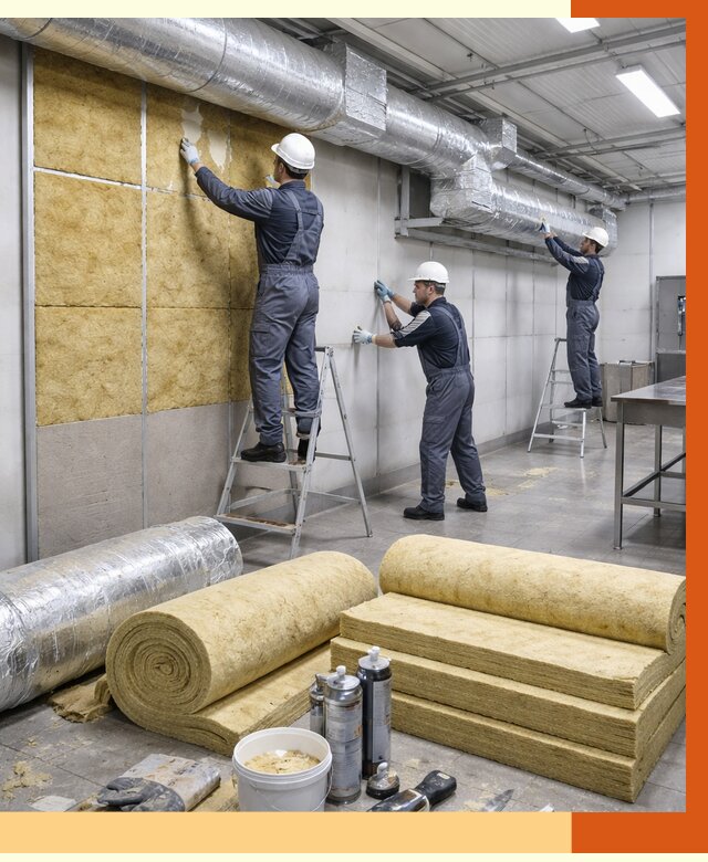 Утепление пищевого цеха в Серове от 12753 руб./м² — комплексно под ключ | ТепломастерСрв