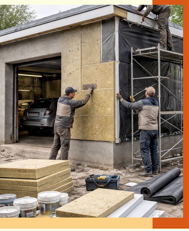 Утепление автосервиса в Серове ппу, пеноизоляция, от 14793 руб/м2 — ТепломастерСрв