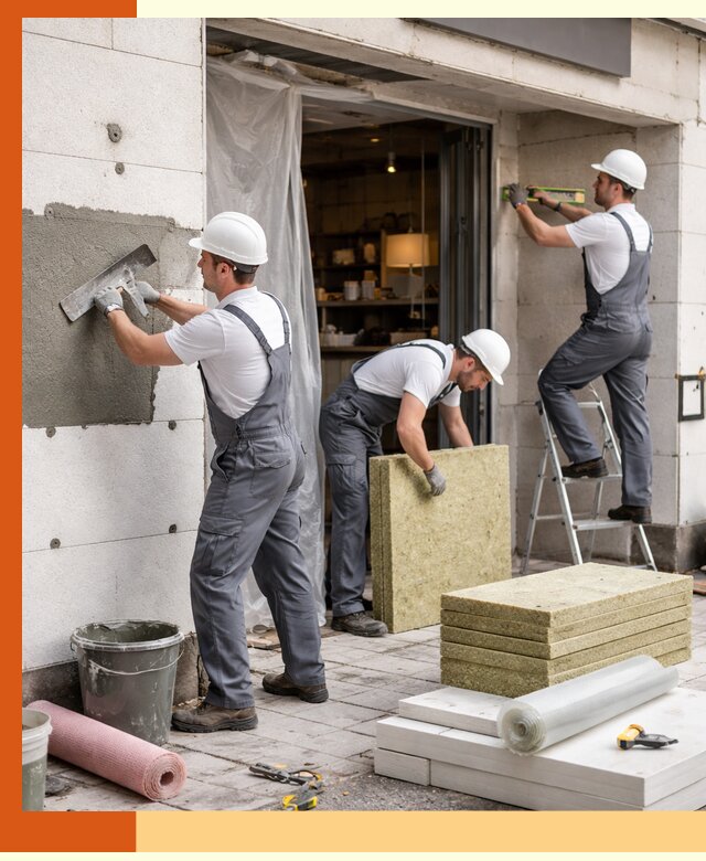 Утепление кафе в Серове: профессиональная теплоизоляция и монтаж