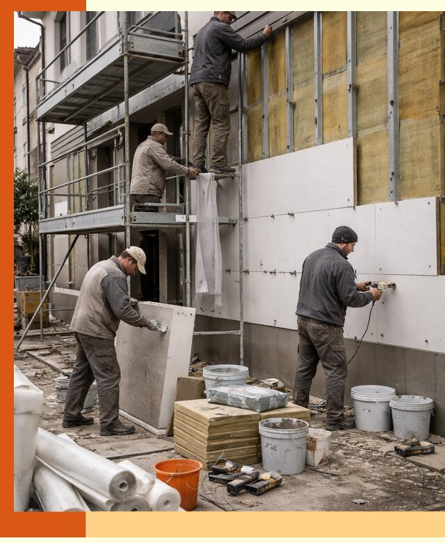 Утепление гостиницы под ключ в Серове с гарантией качества