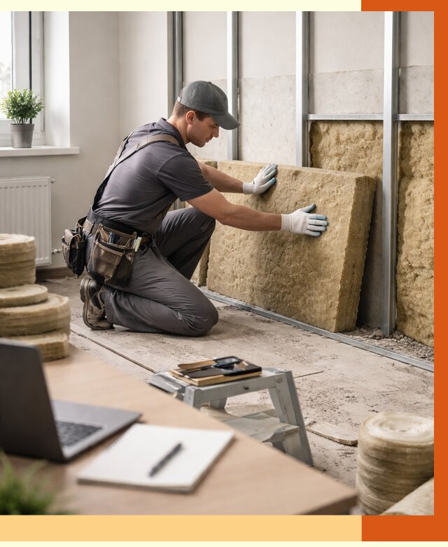 Утепление офиса в Серове от 4591 руб/м2 — комплексное утепление офиса под ключ | ТепломастерСрв