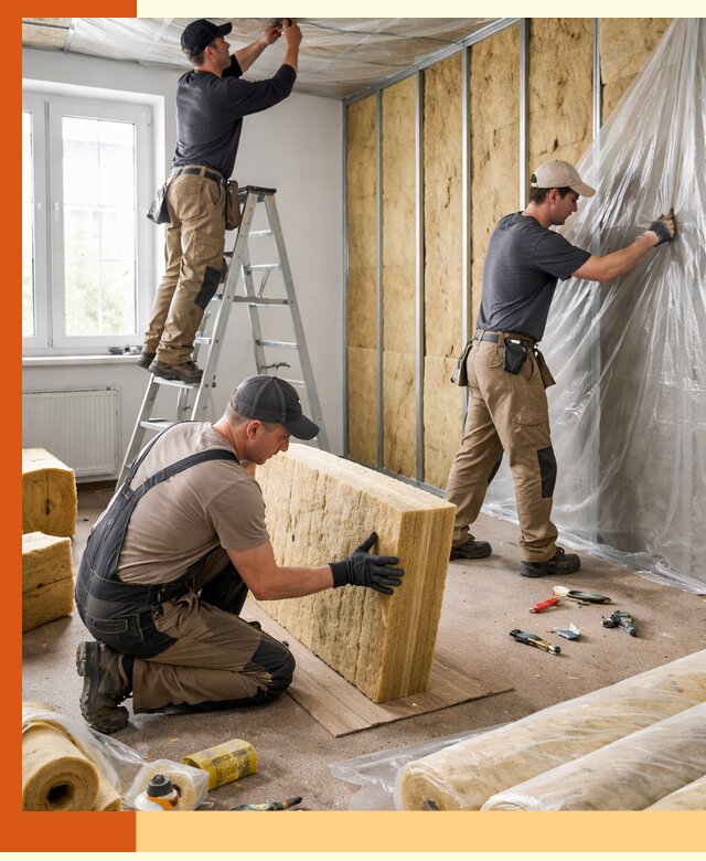 Утепление офисных помещений под ключ в Серове