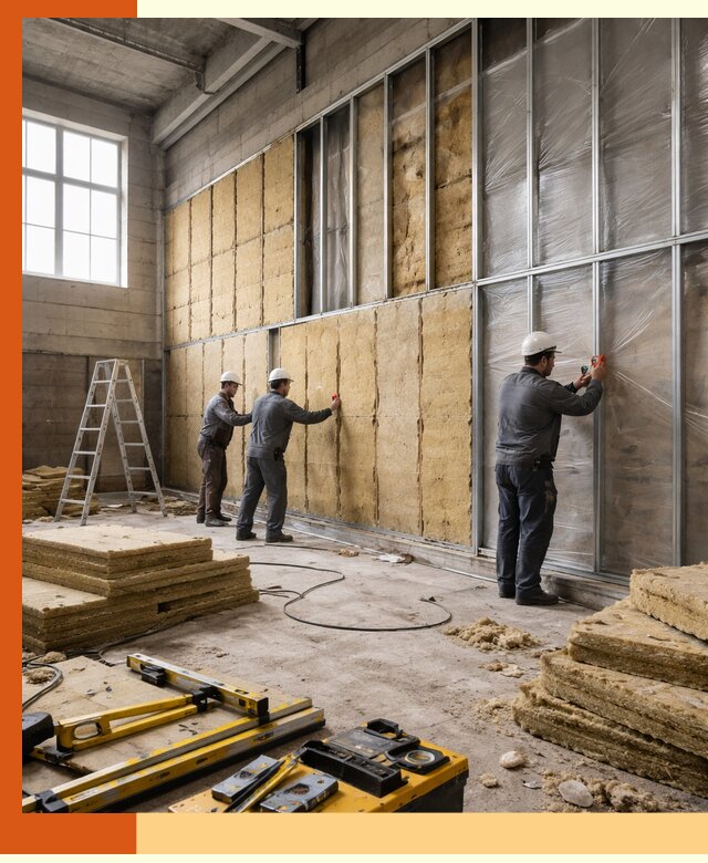 Утепление спортивного зала в Серове качественно и недорого