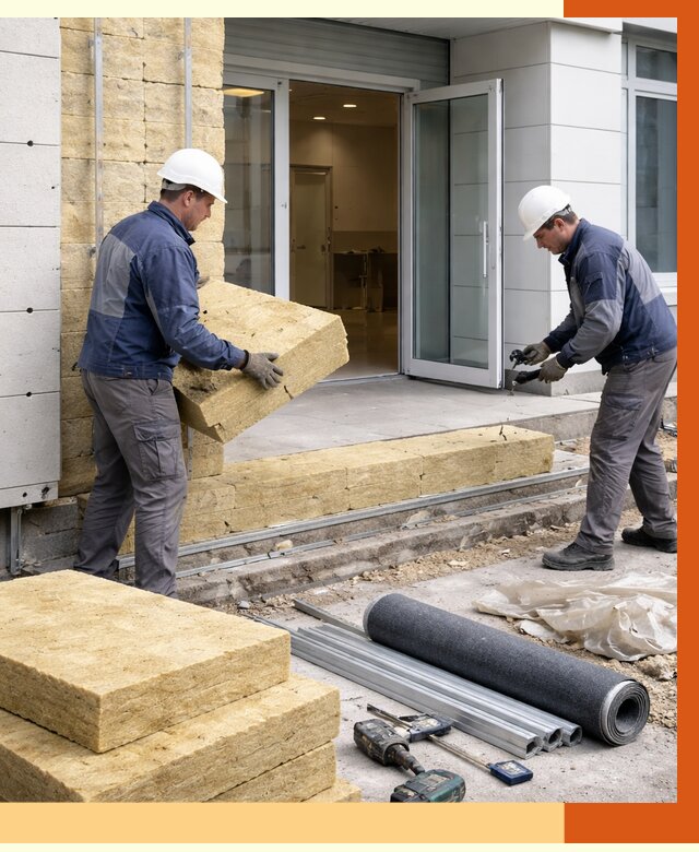 Утепление медицинского центра в Серове под ключ от 12753 руб./м² | ТепломастерСрв