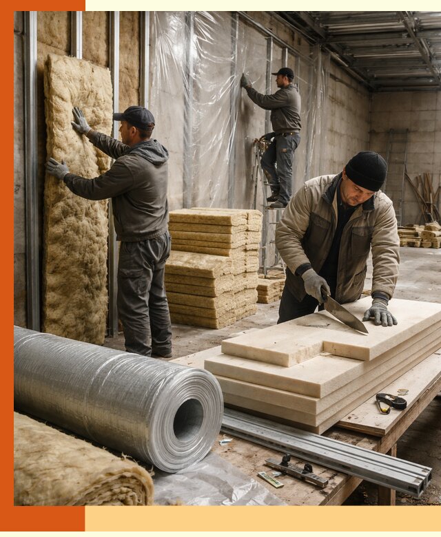 Утепление торгового склада в Серове с энергоэффективными решениями