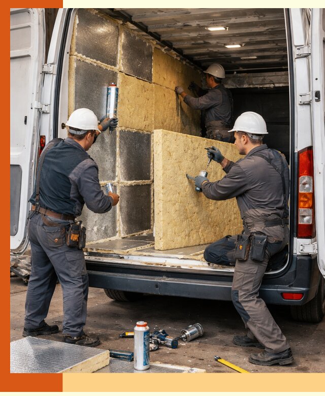 Утепление фургона-рефрижератора в Серове для сохранения температуры