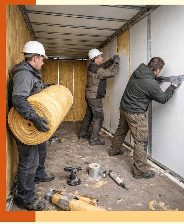 Утепление рефрижераторного контейнера в Серове профессионально и надежно