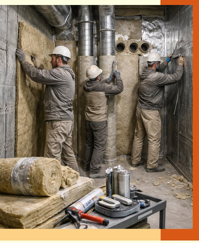 Утепление венткамеры в Серове под ключ от 1479 руб. — профессионально | ТепломастерСрв