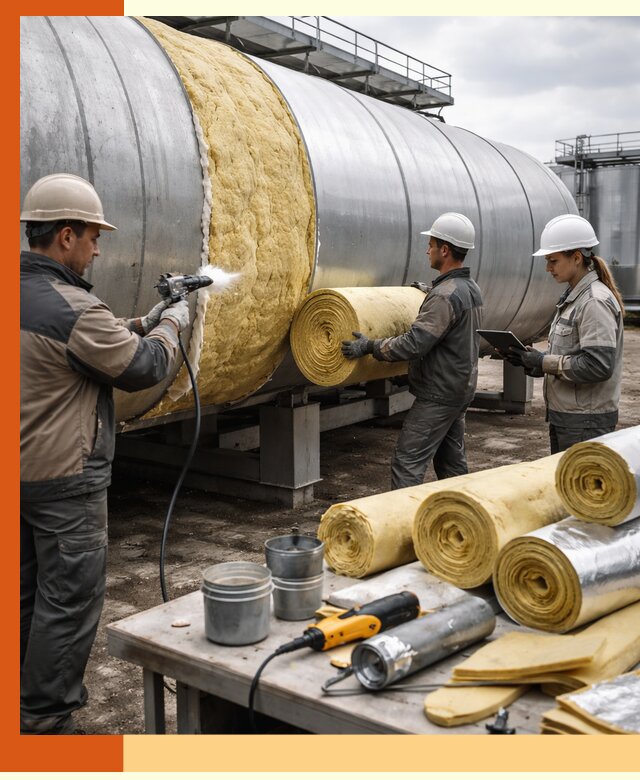 Утепление цистерны в Серове — утеплители и монтаж под ключ