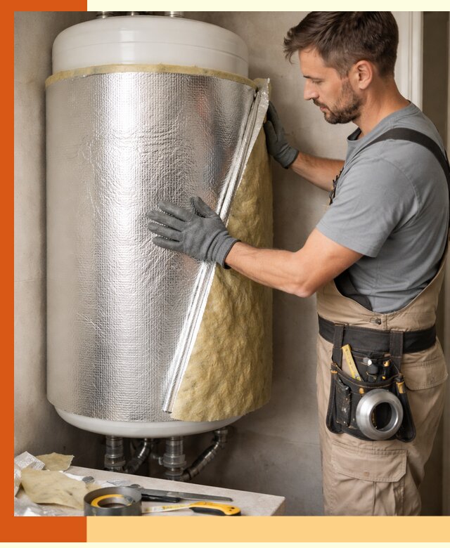 Утепление бойлера в Серове для снижения теплопотерь и экономии энергии