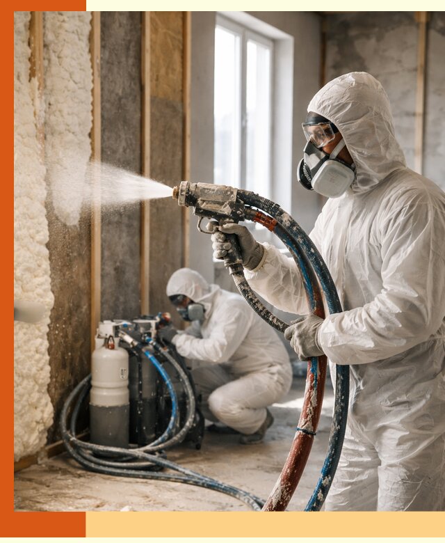 Пенополиуретан напыление для утепления зданий в Серове