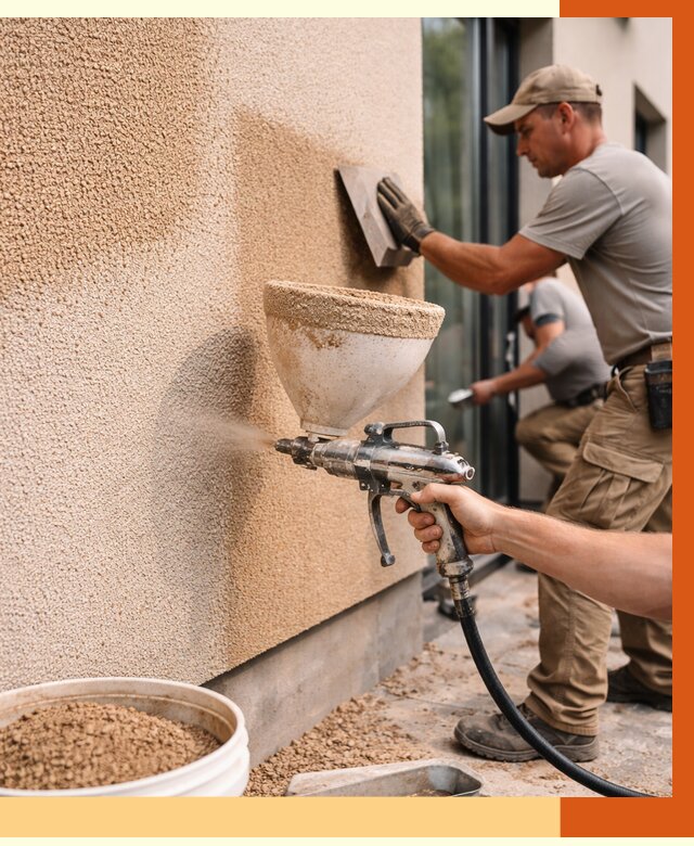 Утепление фасада жидкой пробкой в Серове от 4897 руб./м² под ключ | ТепломастерСрв