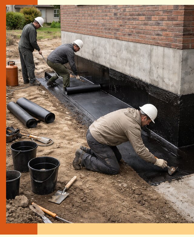 Гидроизоляция фундамента в Серове: надежная защита строений