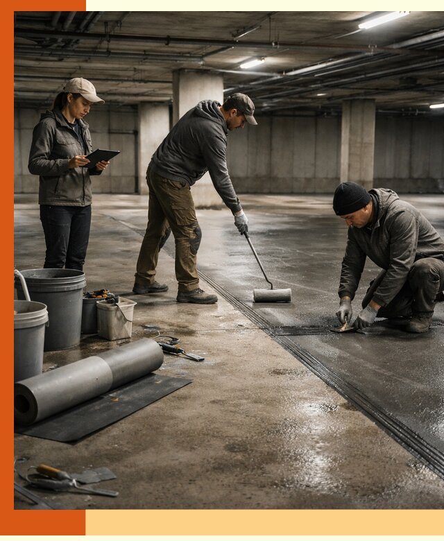 Гидроизоляция паркинга в Серове: качественная защита зданий