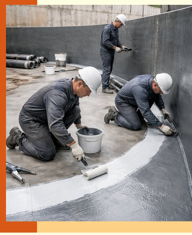 Гидроизоляция резервуара для топлива в Серове