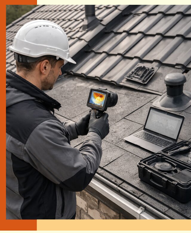 Тепловизионное обследование кровли в Серове для выявления дефектов