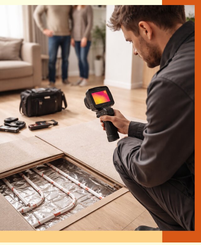 Тепловизионное обследование теплого пола в Серове от 4591 руб. — ТепломастерСрв