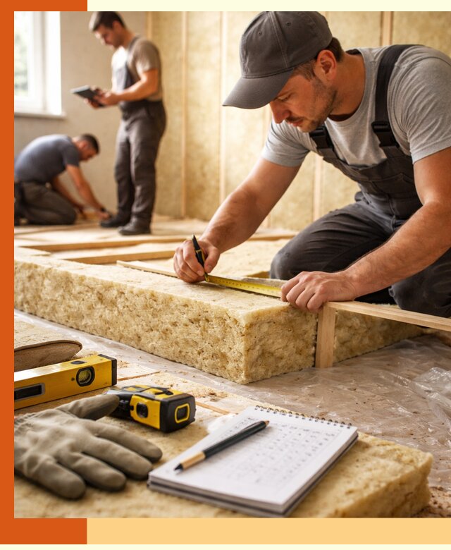 Расчет толщины утеплителя для зданий и помещений в Серове