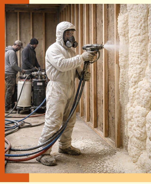 Обучение напылению ППУ: курсы для специалистов в Серове