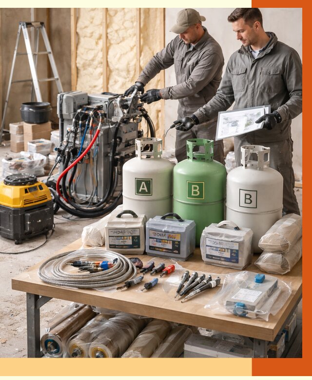 Продажа компонентов ППУ с консультацией в Серове от 4285 руб. | ТепломастерСрв